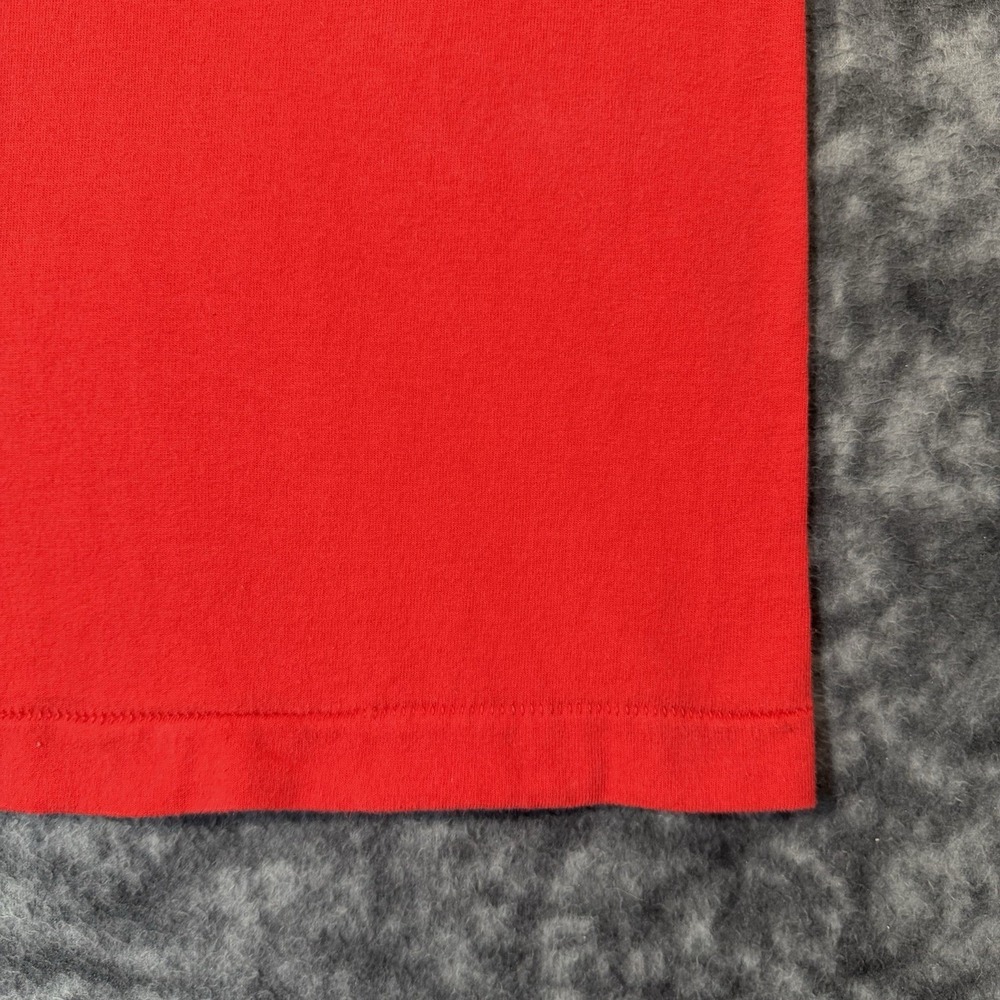 Vintage 1998 Chicago Fire MLS Soccer TShirt Red Fruit of the Loom Mens XL - Picture 9 of 13